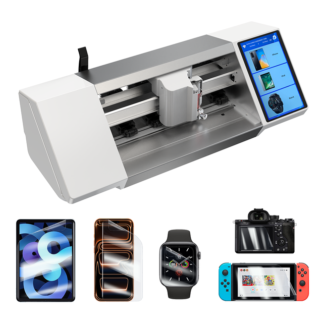 2025 Intelligent TPU Screen Protector Cutting Machine with Vacuum Adsorption Platform for Mobile Phone Camera Precision Cutting