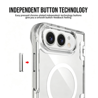 Coques de téléphone pour iPhone 18 Fold, coque magnétique antichoc transparente pour iPhone 18 ultra 18 17