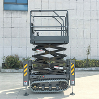 380KG 6m 8m 10m 12m Raupen-Scherenhebebühne MINI Scherenhebebühne Arbeitsbühne
