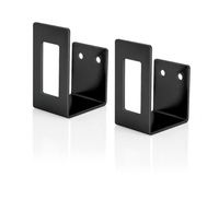 Soporte de Pared de Aluminio para Montaje en Pared, Base de Fijación para Router, Decodificador, Altavoz y Audio, Personalizable en Cualquier Tamaño