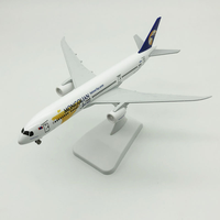 Modèle d'avion en alliage Boeing B777 B787 de 20 cm, jouet souvenir d'aviation, prix de gros, provenance Chine