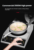 Machine à faire sauter automatiquement, robot de cuisine électrique intelligent, wok avec couvercle transparent et poêle antiadhésive pour cuisine commerciale