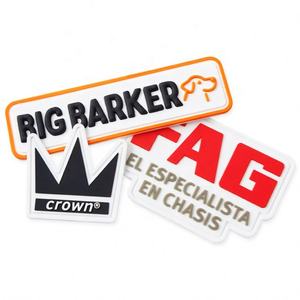 Pas de commande minimale Fabricant Patch en caoutchouc personnalisé pas cher 3D Patchs en PVC souple en relief avec logo personnalisé - Product Image 2