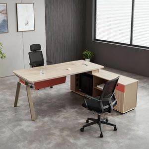 Bureau de travail en bois moderne haut de gamme avec fonctionnalités de réglage personnalisables et dissipation de chaleur - Product Image 4