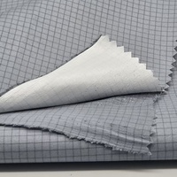 Tissu de doublure 100% polyester, 100% imperméable, résistant aux déchirures, doublure composite à carreaux pour les poches intérieures des vestes d'extérieur