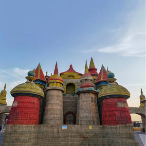 Gran Escultura de Paisaje de Animales Realistas con Diseño de Dibujos Animados para Parques, Adorno Artesanal de Paja con Forma de Espantapájaros, las Novedades Más Recientes en Artesanía de Jiangsu - Product Image 2