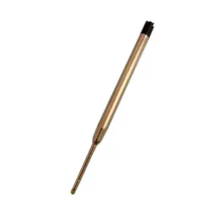 Spot supply 424 metal ballpoint pen ink cartridge 1.0mm bulk twist pen refills metal G2 refills replacement