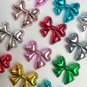 Pingente de Corrente para Celular e Brincos de Contas com Laço de Balão, Plástico Eletrogalvanizado, Moderno, DIY, Furo Reto, Acessórios Coloridos - Product Image 3