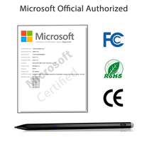 Stylet magnétique actif à pointe fine Mpp2.0, haute sensibilité, charge sans fil, corps en plastique, pour Microsoft Surface Book 2