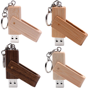 Clé USB rotative en bois 32 Go Type-C USB 3.0 2.0, Clé USB 8 Go <span class=keywords><strong>16</strong></span> Go 32 Go 64 Go 128 Go - Product Image 2