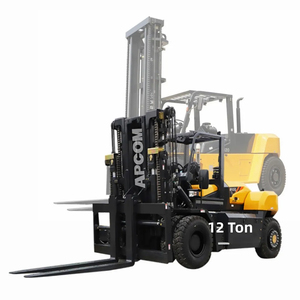 Nueva Carretilla Elevadora Diesel de 5, 6, 8, 9, 10, 11, 12, 13, 14, 15, 16, 18 y 20 Toneladas con Certificación CE, para Trabajo Pesado, Manejo de Materiales, Carretilla Elevadora Industrial - Product Image 1