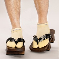 Chaussettes de sport antibactériennes à fond épais, chaussettes courtes à la cheville, séparées en deux doigts