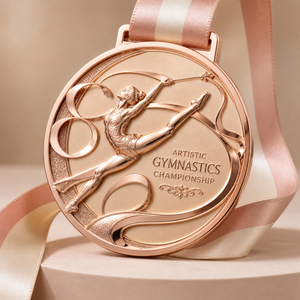 Medaglie Personalizzate per Squadre di Calcio e Basket, Trofeo <span class=keywords><strong>con</strong></span> <span class=keywords><strong>Nome</strong></span> del Giocatore Inciso e Nastro Personalizzato per Campionati - Product Image 4