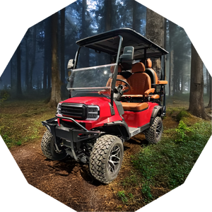 รถกอล์ฟคลับไฟฟ้าสำหรับเที่ยวชมสถานที่7500W 6ที่นั่งรุ่นใหม่ขายดี - Product Image 5