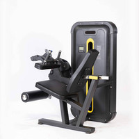 ZM027 Appareil de musculation pour extensions et curls assis avec système de charge par broches, Équipement de fitness, Machine de musculation