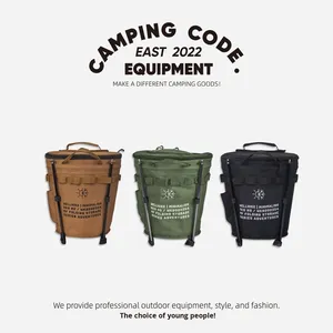 حقيبة تبريد محمولة قابلة للطي معزولة للسيارة والتخييم، حقيبة مستديرة للحفاظ على البرودة والطزاجة - Product Image 6