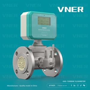 مقياس تدفق توربيني للغاز الطبيعي من سبائك الألومنيوم مع اتصال RS-485، تخصيص حسب الطلب، دقة عالية +/-1%، ضمان لمدة 12 شهرًا - Product Image 3
