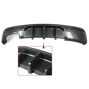 ดิฟฟิวเซอร์กันชนหลังสำหรับ 1Series E82 ปี 2007-2013 รุ่น M Sport สไตล์ Refit สปอยเลอร์ดิฟฟิวเซอร์ลิป ชุดแต่ง Body kits อะไหล่แต่งรถยนต์ - Product Image 3