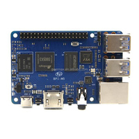 Banane Pi M5 Quad-core A55 Unique Ordinateur de Bord Amlogic S905x3 Puce 4GB LPDDR4 16G mem À Bord De Stockage Banane Pi BPI-M5