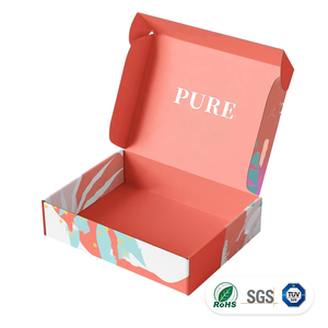 Boîte d'expédition en carton ondulé personnalisée avec logo, écologique, solution d'emballage tout-en-un - Product Image 1