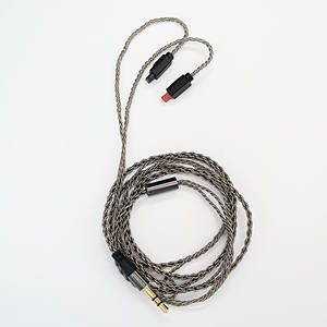 Nueva llegada 6N plateado MP3 <span class=keywords><strong>cable</strong></span> para <span class=keywords><strong>Audio</strong></span>-Technica IM01/IM02/IM03/IM04/IM50/ IM70 - Product Image 2