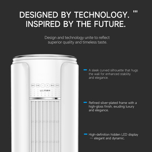Climatiseur vertical à fréquence variable LEJN Xiaoi R32 18001-24000 BTU, classe d'efficacité énergétique, pour usage domestique, haute performance - Product Image 3