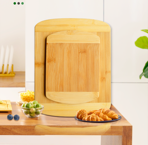 Tagliere in <span class=keywords><strong>Legno</strong></span> Naturale Ecologico per Verdure, Carne e Formaggio, Tagliere in Bambù all'Ingrosso - Product Image 2