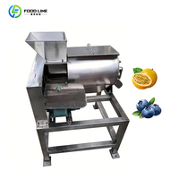 Geavanceerde mangopulp- en mangosapmachine, nieuwste technologie fruitpulp persmachines