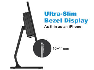 Système <span class=keywords><strong>de</strong></span> point <span class=keywords><strong>de</strong></span> vente (POS) tout-en-un avec écran tactile <span class=keywords><strong>de</strong></span> 15,6 pouces, Windows 10/11, caisse enregistreuse, design fin avec support VESA - Product Image 4