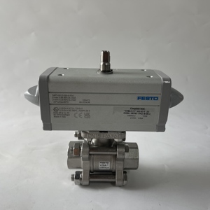 Vanne à boisseau sphérique pneumatique neuve d'origine VZBA-1/2''-GG-63-T-22-F0304-V4V4T-PP15-R-90-C - Product Image 1