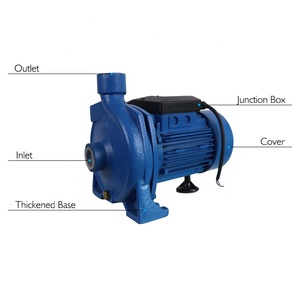Pompe à eau centrifuge électrique périphérique portable monophasée CPM 3 bars, boîtier en fonte, petite, 220V, garantie 1 an - Product Image 2