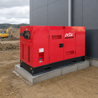 Groupe électrogène diesel silencieux Baudouin, direct usine, 18KVA 37.5KVA 50KVA 400V/480V 50/60Hz, ATS en option, pour usage industriel