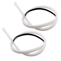 Bande LED flexible pour voiture 30cm 45cm 60CM, 12V, clignotant ambre, phares DRL, feux de jour à LED