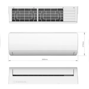 Ar Condicionado elétrico tipo split montado na parede 18000 Btu para uso doméstico para refrigeração e aquecimento