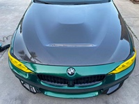 Nouveau capot avant en fibre de carbone style GTS pour BMW Série 4 F32/F33/F36 (2014+), avec boulons - Installation par visage.