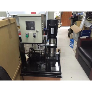 Grundfos Vertical Booster <b>Pump</b> 1 Hp Single Phase <b>Electric</b> Centrifugal <b>Water</b> Supply System With Pressure Tank - Product Image 2