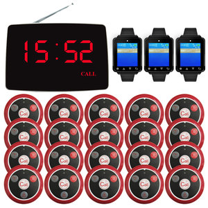 Sistema di Chiamata Wireless per Ospedali, Case di Cura e Ristoranti, Chiamata con Un Solo Tocco per Infermieri e Camerieri, per Uso in Caffetterie - Product Image 2