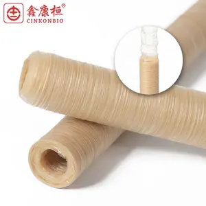 Food Grade Easy Processing Cooked Caliber 10mm To 50mm HALAL Clear Edible Collagen Sausage Casing