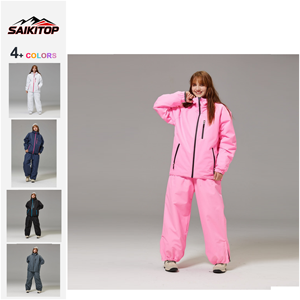 Ensemble de Combinaison de <span class=keywords><strong>Ski</strong></span> pour Femmes, Snowboard et Double-board, Coupe-Vent, Imperméable, Ample et à la Mode - Product Image 1