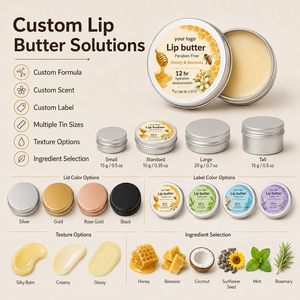 Premium Moisturizing Lip Care Buttery Texture Dry Lips Comfort Smooth Plumping For Sensitive Skin Natural Honey Lip Butter - Product Image 3