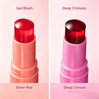 Nouveauté : Stick blush hydratant à haute pigmentation, effet naturel et radieux, longue tenue, kit de maquillage cosmétique pour peaux claires