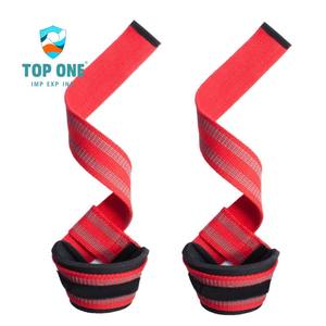 TopOne Logotipo personalizado Entrenamiento Ejercicio Fitness Levantamiento de pesas Gimnasio Muñecas Envolturas Correas de levantamiento de pesas - Product Image 6