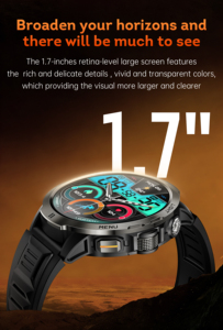 Nuovo Orologio Sportivo Intelligente KT92 con Batteria a Lunga Durata da 1100mAh, Impermeabile fino a 30M, Bussola, Torcia LED, Chiamate Wireless - Product Image 2