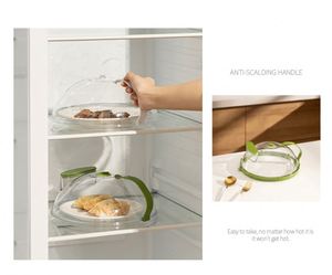 Custom Wholesales for <b>Microwave</b> Splatter Guard <b>Lid</b> Steam Vents Keeps Food Plate Cover With Handle - Product Image 3
