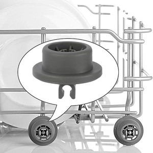 Dishwasher Wheels <b>Plastic</b> Drawer Bottom Rollers For Bosch Siemens Dishwashers Home Use - Product Image 1