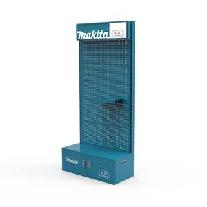 Moderno Exhibidor Metálico Ecológico de Proveedor de Shanghái con Iluminación LED para Tableros de Uñas, Herramientas y Accesorios - Product Image 4