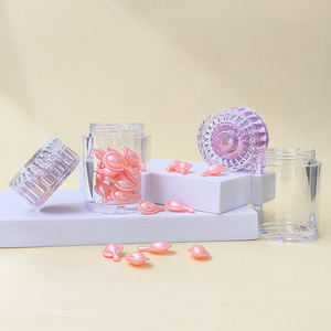 Bouteille distributrice d'huile essentielle portable personnalisée, presse à capsules en plastique, emballage de <span class=keywords><strong>gel</strong></span> pour les soins de la peau, bouteilles en plastique - Product Image 1