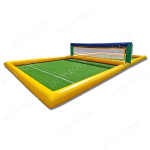 Grand terrain de volley-ball gonflable pour <span class=keywords><strong>piscine</strong></span> / Terrain de volley-ball aquatique gonflable / Terrain de tennis gonflable pour jeux sportifs - Product Image 5