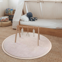 Tapis de maison rond personnalisé en mousse doux pour la peau tapis en mousse pour bébé tapis de sol de salon pliable facile à nettoyer tapis Tatami