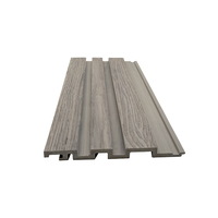 Co-extrusion NO Fading Wpc Pvc Decking Panneau mural creux Bois Plastique composite Revêtement en plastique Panneau en plastique extérieur